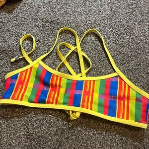 Goldie Swim x Victoria Paris racer back swim top